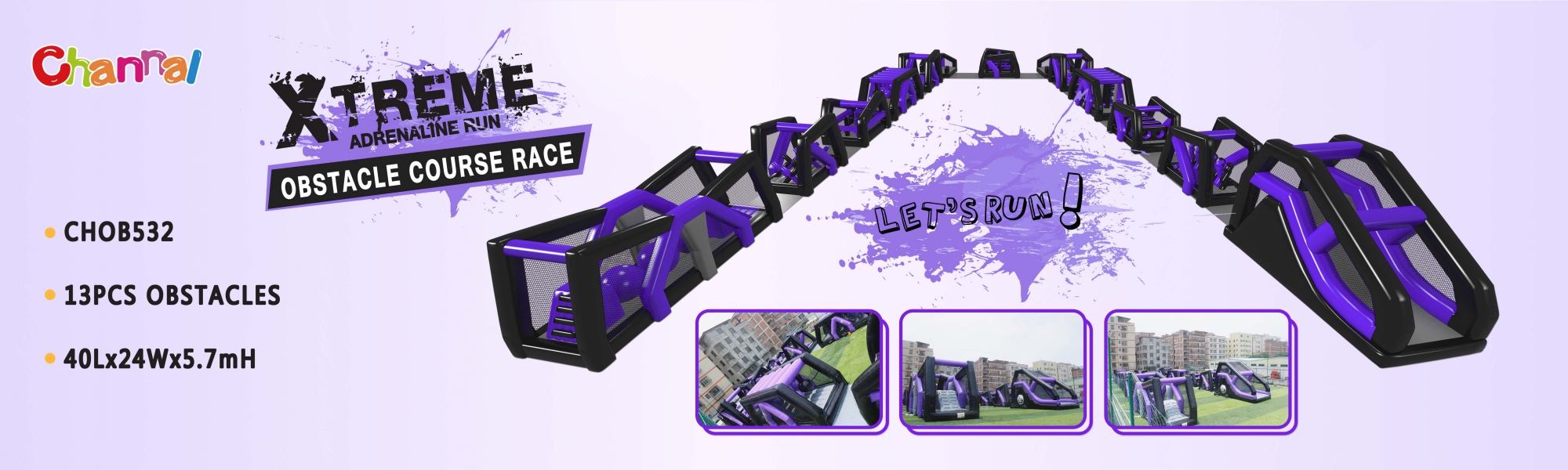 banner - obstacle course