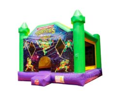 château gonflable tortue ninja pour enfants pas cher