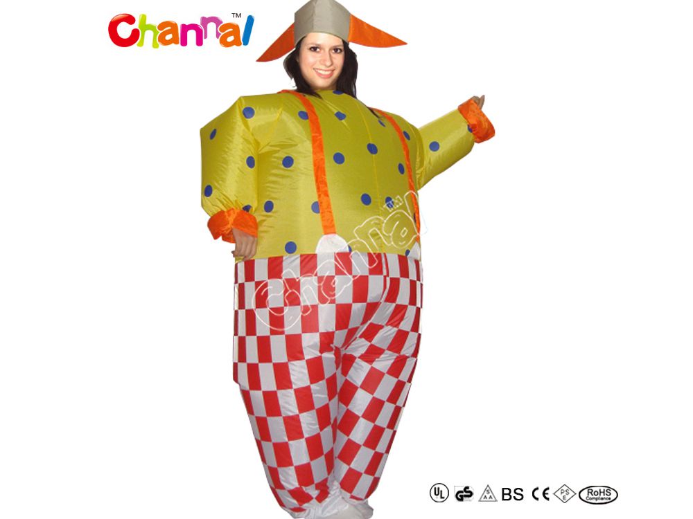 déguisement gonflable clown femmes a vendre