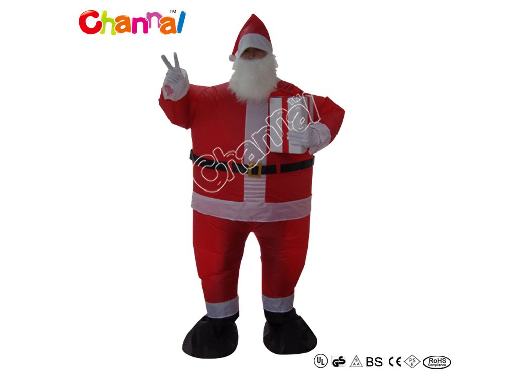 costume pere noel gonflable pas cher a vendre