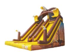 toboggan gonflable aigle