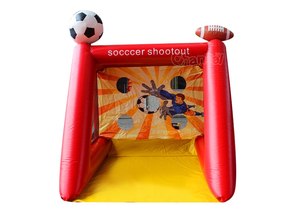 jeu gonflable tir de football enfant