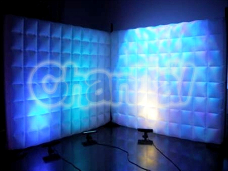 mur gonflable led meuble de séparation