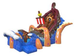 toboggan gonflable attaque de kraken iaapa EAS 2017