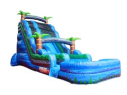 toboggan aquatique gonflable tropical à vendre