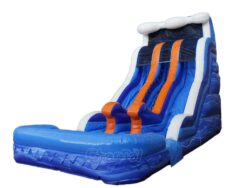 toboggan aquatique gonflable double a vendre